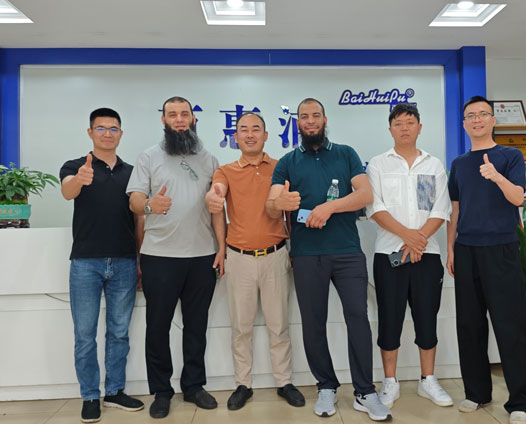 熱烈歡迎科特迪瓦和阿爾及利亞國際友人來我司考察